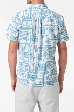 Upf Slub Standard Wvn Shirt Standard Fit Shirt - Cream | O'Neill