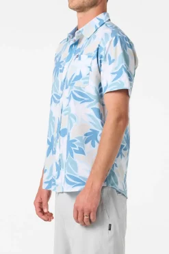 Upf Slub Standard Wvn Shirt Standard Fit Shirt - Baby Blue | O'Neill