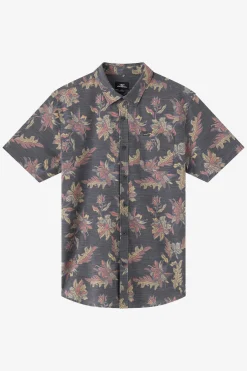 Upf Slub Standard Wvn Shirt Standard Fit Shirt - Black | O'Neill