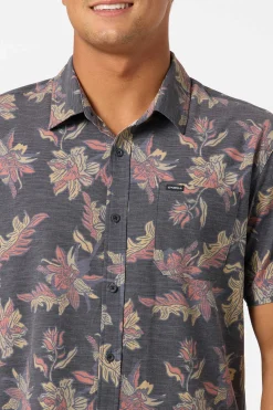 Upf Slub Standard Wvn Shirt Standard Fit Shirt - Black | O'Neill