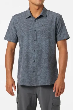 Upf Slub Standard Wvn Shirt Standard Fit Shirt - Dark Shadow | O'Neill