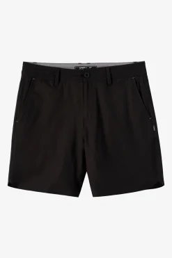 Utility Scallop Hybrid 18" Hybrid Shorts - Black | O'Neill