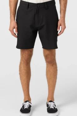 Utility Scallop Hybrid 18" Hybrid Shorts - Black | O'Neill
