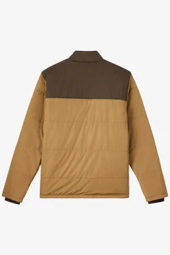 Vista Quilted Jacket - Dark Khaki | O'Neill