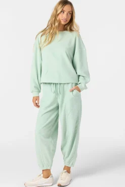 Wavelength Crew Crew Neck Fleece - Seafoam | O'Neill