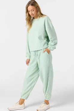 Wavelength Crew Crew Neck Fleece - Seafoam | O'Neill