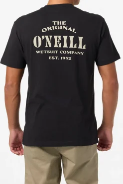 Wedges Standard Fit Tee - Black | O'Neill