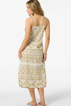 Wiley Abstract Dress Midi Dress - Twill | O'Neill