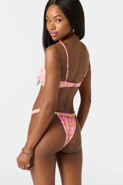 Windsor Plaid Honopu Bra Top - Sachet Pink | O'Neill