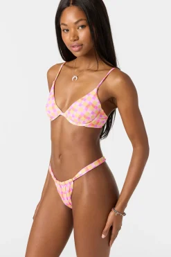 Windsor Plaid Solimar Medium Bottoms - Sachet Pink | O'Neill