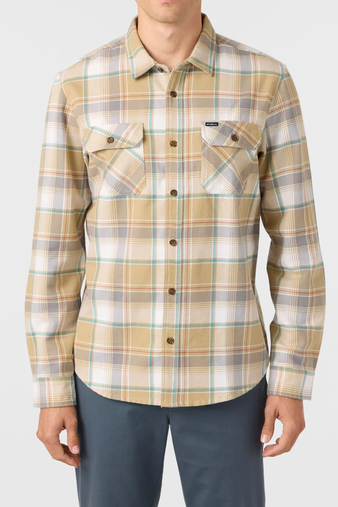 Winslow Plaid Flannel Standard Fit Long Sleeve Shirt - Twill | O'Neill