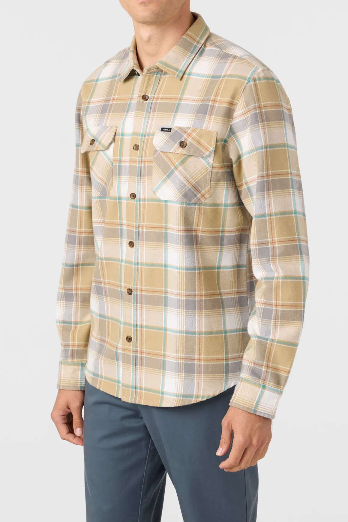 Winslow Plaid Flannel Standard Fit Long Sleeve Shirt - Twill | O'Neill