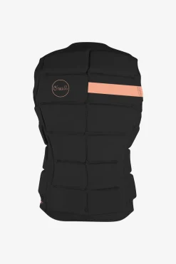 Women's Bahia Comp Vest - Blk/blk | O'Neill