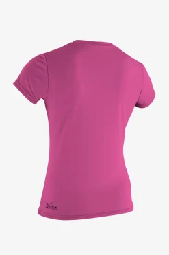 Women's Basic 50+ Sun Shirt - Fox Pink | O'Neill