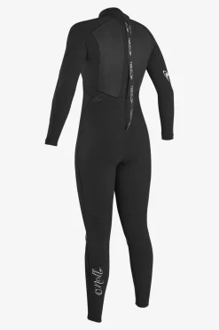 Women's Epic 4/3MM Back Zip Full - Blk/blk | O'Neill
