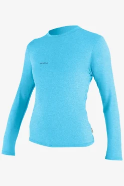 Women's Hybrid Long Sleeve Sun Shirt - Turquoise | O'Neill