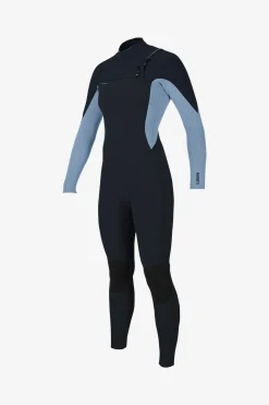 Women's Hyperfreak 3/2+MM Chest Zip Full - Carbon/fad | O'Neill