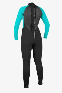 Women's Reactor-2 3/2MM Back Zip Full - Blk/light Aqua | O'Neill