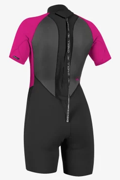 Women's Reactor-2 2MM Back Zip Spring - Blk/berry | O'Neill