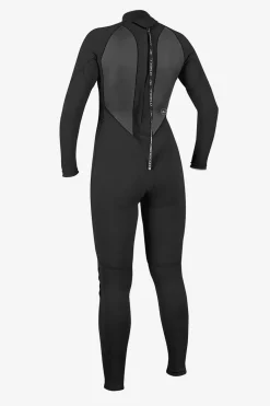 Women's Reactor-2 3/2MM Back Zip Full - Blk/blk | O'Neill