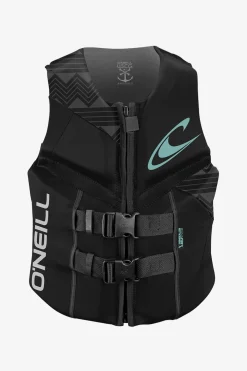 Women's Reactor Uscg Life Vest - Blk/blk | O'Neill