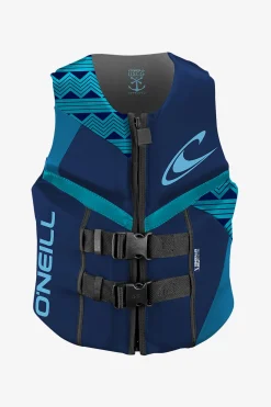 Women's Reactor Uscg Life Vest - Nvy/riv/tu | O'Neill