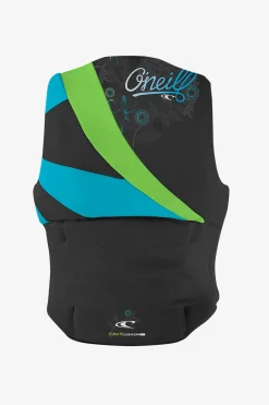 Women's Siren Uscg Life Vest - Blk/dayglo/turq | O'Neill