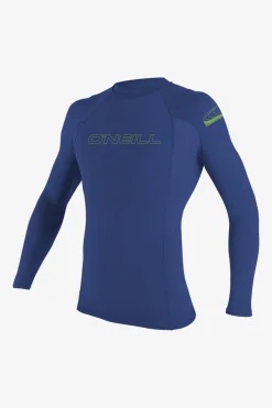 Youth Basic Skins 50+ Long Sleeve Rashguard - Pacific | O'Neill