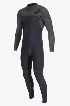 Youth Hyperfreak Fire 3/2MM+ Chest Zip Full - Blk Oil Rv | O'Neill