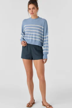 Zephi Long Sleeve Sweater - Faded Denim | O'Neill
