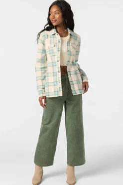 Zuma High Pile Long Sleeve Top - Nile Blue | O'Neill