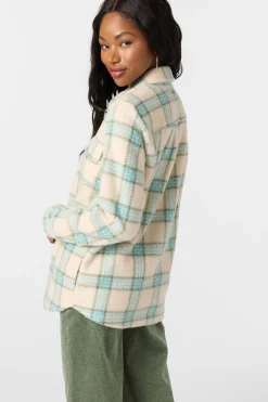 Zuma High Pile Long Sleeve Top - Nile Blue | O'Neill