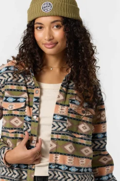 Zuma Superfleece Long Sleeve Top - Martini Olive | O'Neill